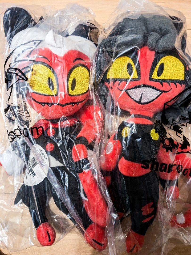 ヘルヴァボス モクシー＆ミリー ぬいぐるみ2体セット Amazon.co.jp: 公式 ヘルヴァボス ミリー モクシー Premium ぬいぐるみ